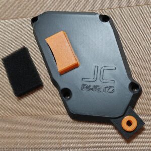 Airbox cover with snorkel in carbon fiber for Voge Rally 300